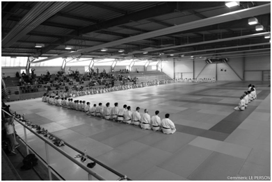 Le salut au judo